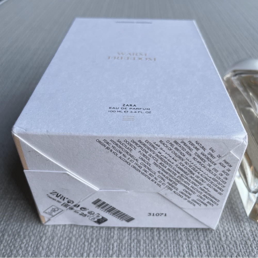 ZARA CAPTIVATING MEMORIES WARM FREEDOM 100 ML - Picture 4 of 13